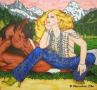 Cowboys And Angels 3, 2006, Acryl/Leinwand, 140x150cm