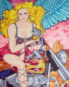 Cowboys And Angels 6, 2006, Acryl/Leinwand, 145x115cm