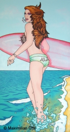 I Love Hawaii, 2004, Acryl/Leinwand, 170x90cm