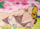 Mango Island Ice Tea, 2004, Acryl/Leinwand, 110x150cm